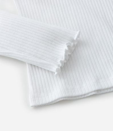 Vestido Infantil con superposición y Estampa de cuadros - Talle 5 a 14 años 4