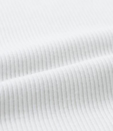 Musculosa Infantil en Rib con Volado de Broderie - Talle 5 a 14 años 3