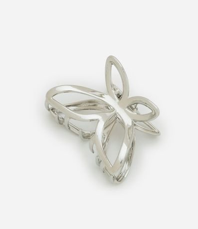 Pinza para el Pelo en Metal con Forma de Mariposa Ahuecada 1