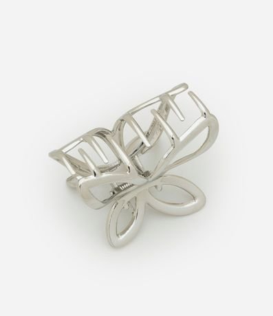 Pinza para el Pelo en Metal con Forma de Mariposa Ahuecada 2