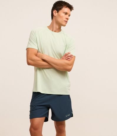 Bermuda Deportiva en Ripstop con Bolsillos Funcionales y Estampa Localizada 3