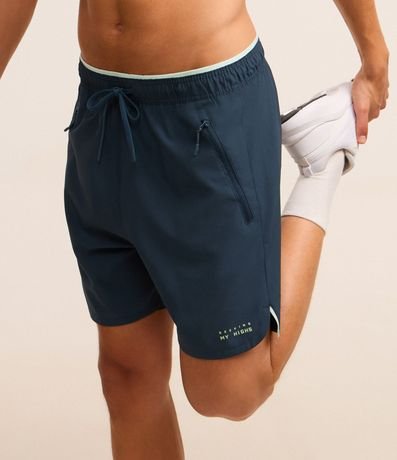 Bermuda Deportiva en Ripstop con Bolsillos Funcionales y Estampa Localizada 4