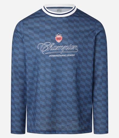 Remera Deportiva de Futebol en Tecnologia Dry 6