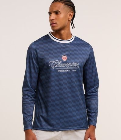 Remera Deportiva de Futebol en Tecnologia Dry