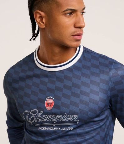 Remera Deportiva de Futebol en Tecnologia Dry 4