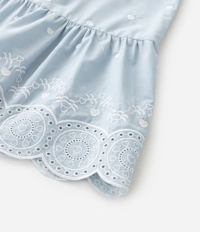 Vestido Infantil en Laise con Volados - Talle 5 a 14 años 8