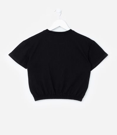 Remera Corta Infantil con Estampa Araña en Foil - Talle 5 a 14 años 3