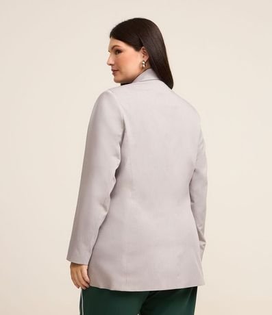 Blazer Sastrería con Abotonado Doble Curve & Plus Size 3
