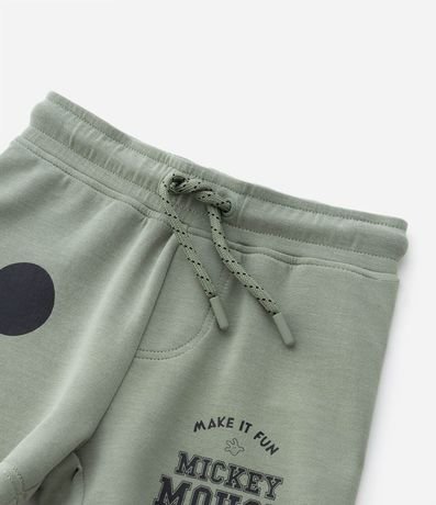 Bermuda Infantil en Modal con Estampa de Mickey - Talle 1 a 6 años 5