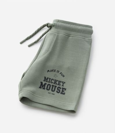 Bermuda Infantil en Modal con Estampa de Mickey - Talle 1 a 6 años 6