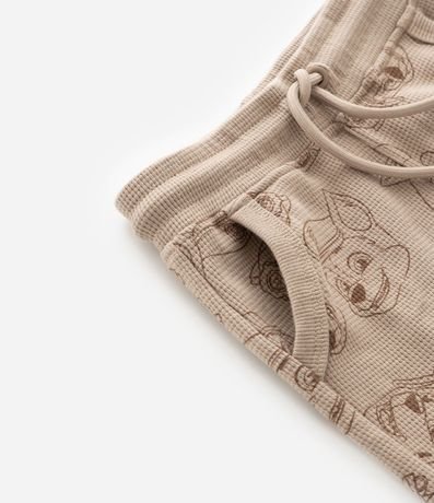 Bermuda Infantil con Textura y Estampa Paw Patrol - Talle 1 a 6 años 5