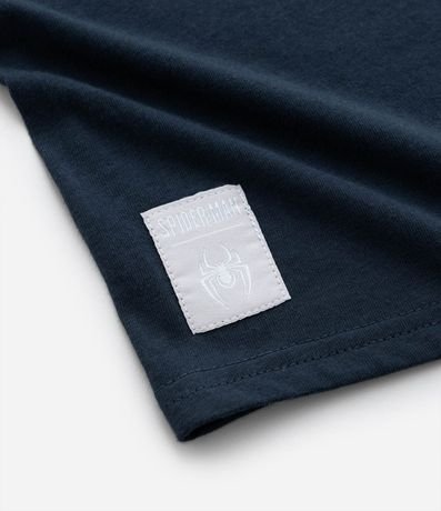 Remera Infantil con Relieve y Lettering Holográfico Hombre-Araña - Talle 4 a 12 años 4