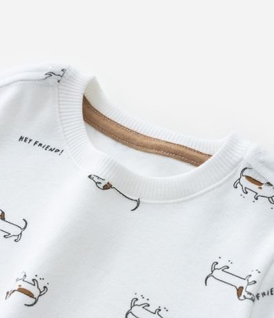 Remera Infantil con Estampa de Perrito - Talle 1 a 6 años 5
