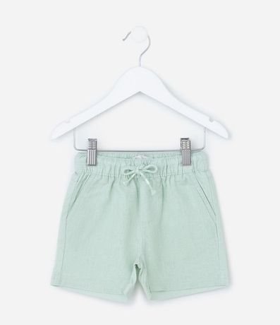 Bermuda Infantil en Lino con Bolsillo - Talle 1 a 5 años 2