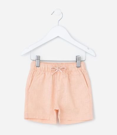Bermuda Infantil en Lino con Bolsillo - Talle 1 a 5 años 2