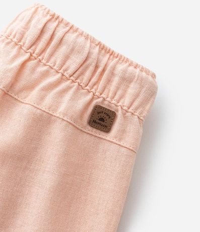 Bermuda Infantil en Lino con Bolsillo - Talle 1 a 5 años 5