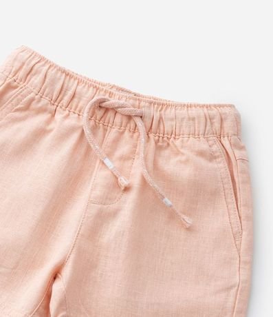 Bermuda Infantil en Lino con Bolsillo - Talle 1 a 5 años 8