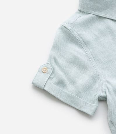 Camisa Infantil en Viscolino con Pequeño Bolsillo - Talle 1 a 4 años 5
