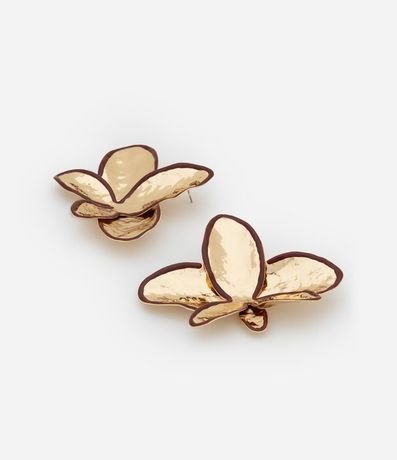 Maxi Caravana Esmaltado en Formato de Flor con Efecto Martillado 3