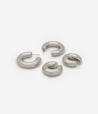 Caravana y Piercing Media Aro en Metal Bold 2