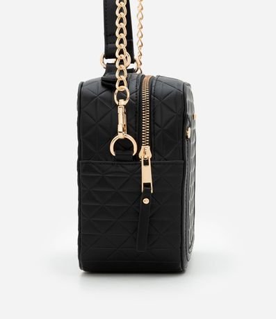 Bolsa Cámara Bag Transversal Mediana con Asa con Cadena 3