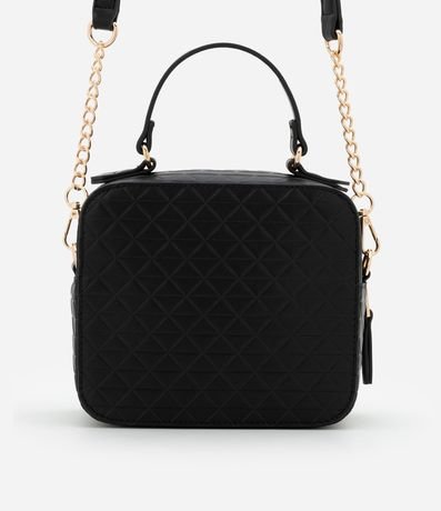 Bolsa Cámara Bag Transversal Mediana con Asa con Cadena 4