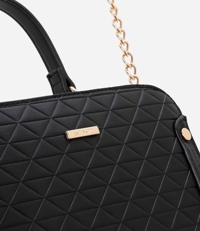 Bolsa Cámara Bag Transversal Mediana con Asa con Cadena 6