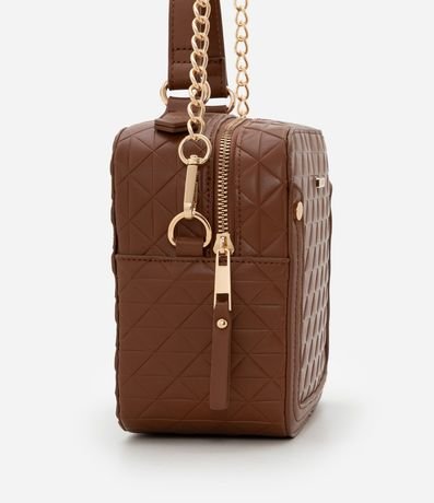 Bolsa Cámara Bag Transversal Mediana con Asa con Cadena 2