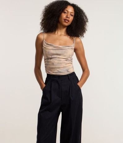 Pantalón Pantalona en Sastrería con Rayas 2