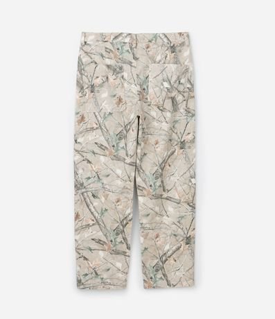 Pantalones Baggy de sarga estampada Twig 7