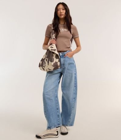 Blusa New T-shirt en Algodón con Estampa South Korea 2