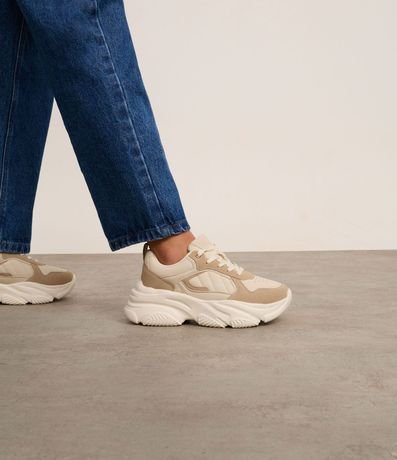 Championes Jogging con Recortes Contrastantes 7