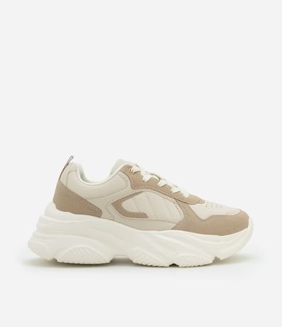 Championes Jogging con Recortes Contrastantes