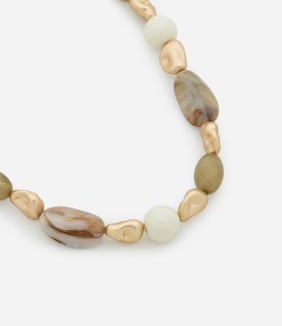 Collar Maxi con Cuentas Variadas