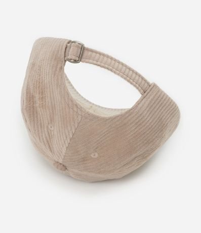 Gorra Aba Curva en Sarga Texturizada con Bordado Monte Carlo 4