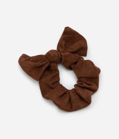 Scrunchie Texturizado con Lazo 1