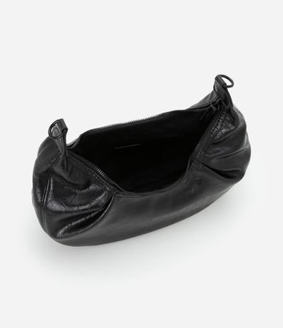 Bolsa Baguette Pequeña con Textura Crocco 4