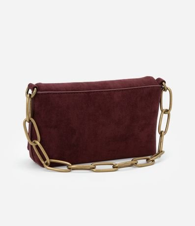 Cartera Transversal Pequeña con Tapa y Asa Mediana de Cadena 3