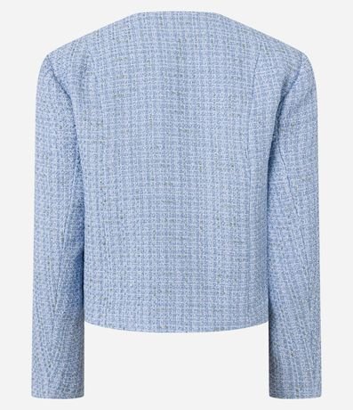 Casaqueto en Tweed con Bolsillos con Solapelas 10