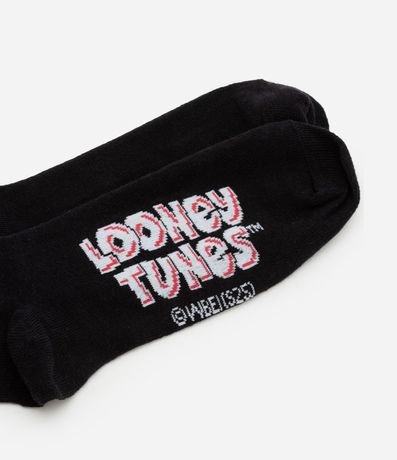 Media Caña Larga en Algodón con Estampa Pato Lucas 4