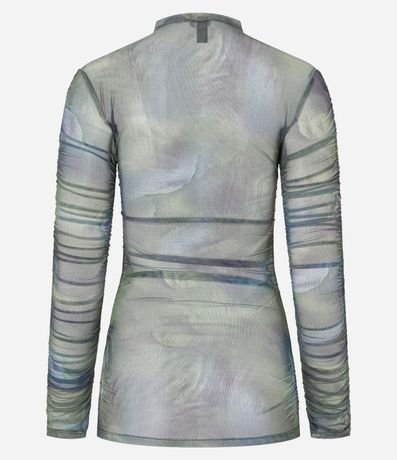 Blusa en Tule con Franzidos Laterales 8