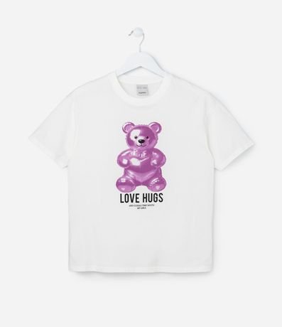 Remera Infantil con Estampa de Globo de Osito - Talle 7 a 14 años 1