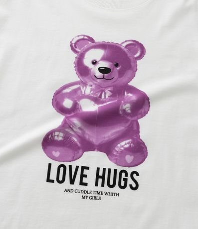 Remera Infantil con Estampa de Globo de Osito - Talle 7 a 14 años 5