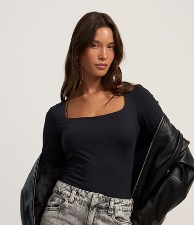 Body en Microfibra con Manga Larga 3