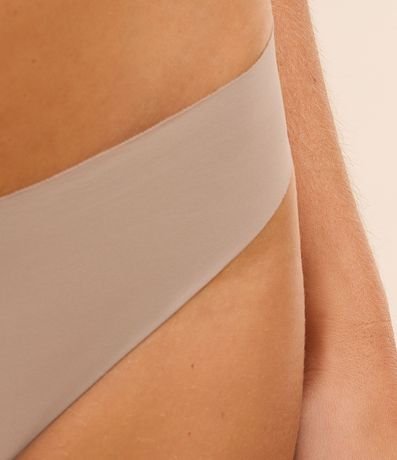 Kit 02 Bombachas Bikini Tanga en Microfibra con Corte a Hilo 5