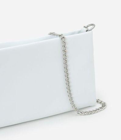 Billetera Transversal Grande en PU con Bretel Fino de Cadena 5