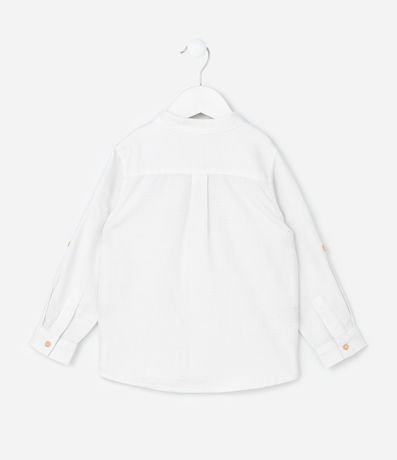 Camisa Infantil con Cuello Padre y Botones Contrastantes - Talle 1 a 6 años 2