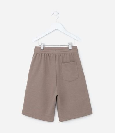 Bermuda Infantil con Cintura Elástica y Tag en el Bajo - Talle 5 a 14 años 2