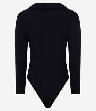 Body en Rib con Cuello Polo y Frunzidos en el Busto 9