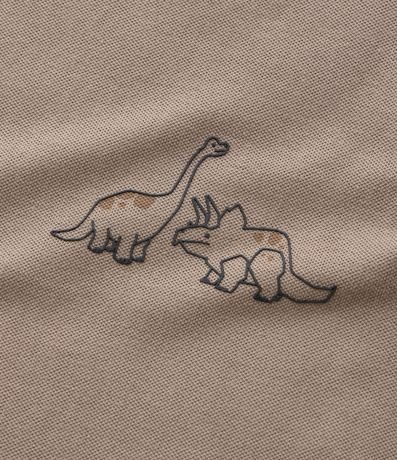Remera Infantil con Estampa de Dinos - Talle 1 a 6 años 5